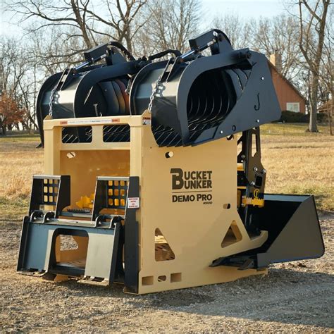 skid steer attachment organizer|demo pro skid steer attachment.